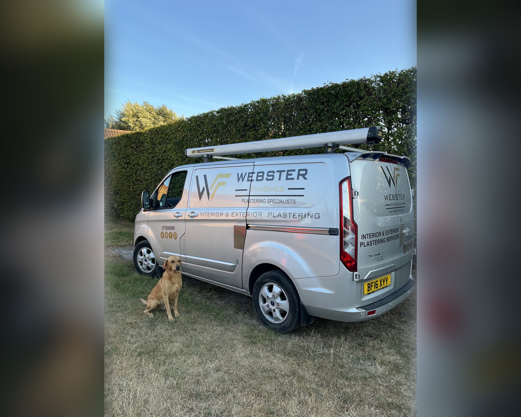 plastering work by Webster Finishes in Bridgwater