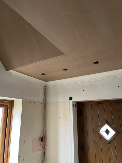 plastering work by Webster Finishes in Bridgwater